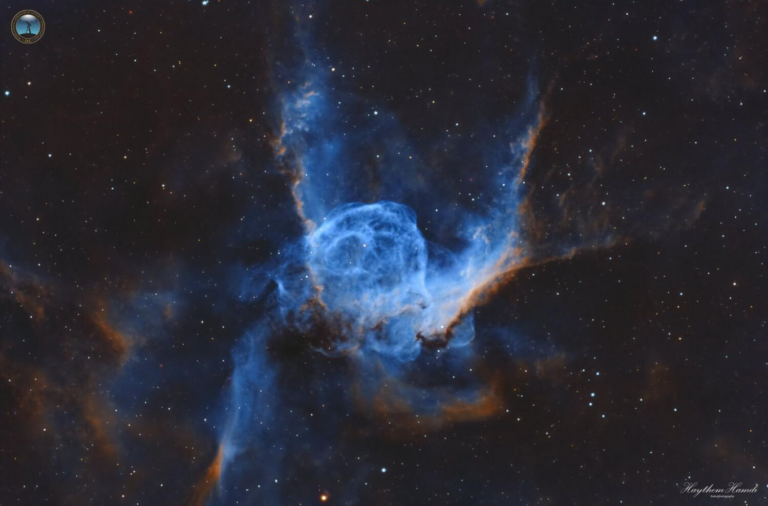 UAE astronomers capture stunning image of Thor’s Helmet Nebula