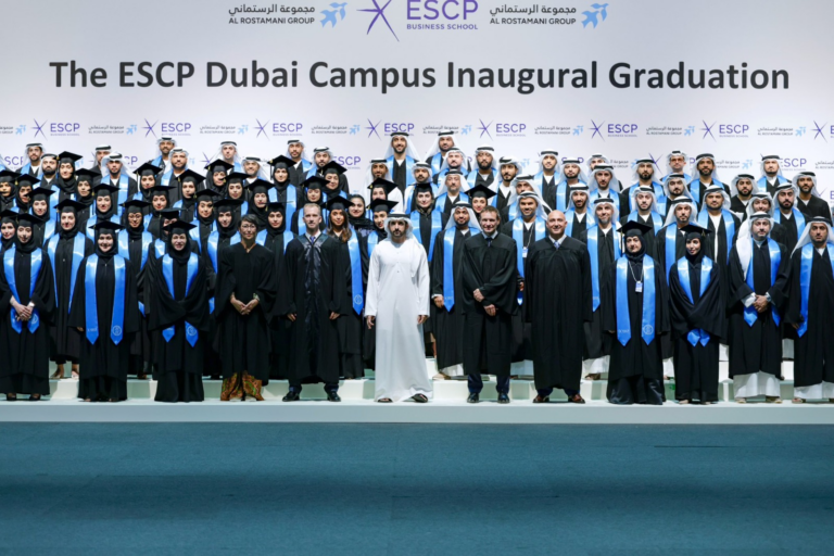 Hamdan bin Mohammed Celebrates Graduation of Inaugural ‘Master of Science in Big Data and Business Analytics’ Class at ESCP Business School Dubai Campus