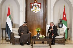 UAE President, King of Jordan discuss bilateral relations, regional developments