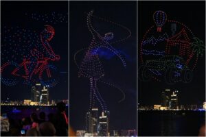 A Spectacular Drone Show Marks 30th Edition of Dubai Shopping Festival