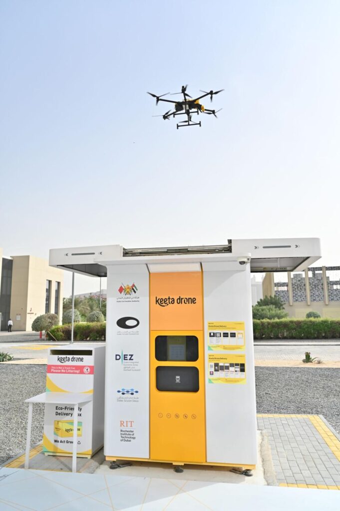 Dubai Launches First Drone Delivery System for Medicines and Parcels