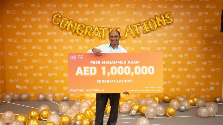 UAE Expat Wins Dh1 Million in First Attempt at Lottery