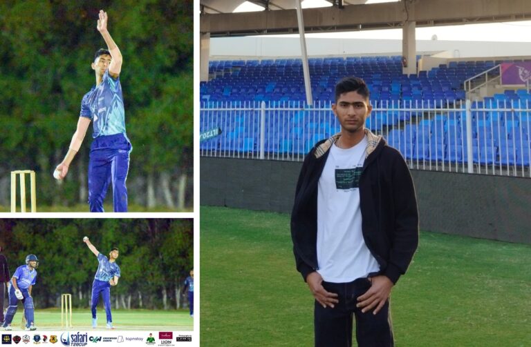 Anay Prajapati Shines in UAE Domestic Cricket: A Rising Star in Dubai Pelicans’ Ranks